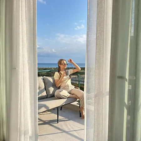 Relaxing Near The Sea